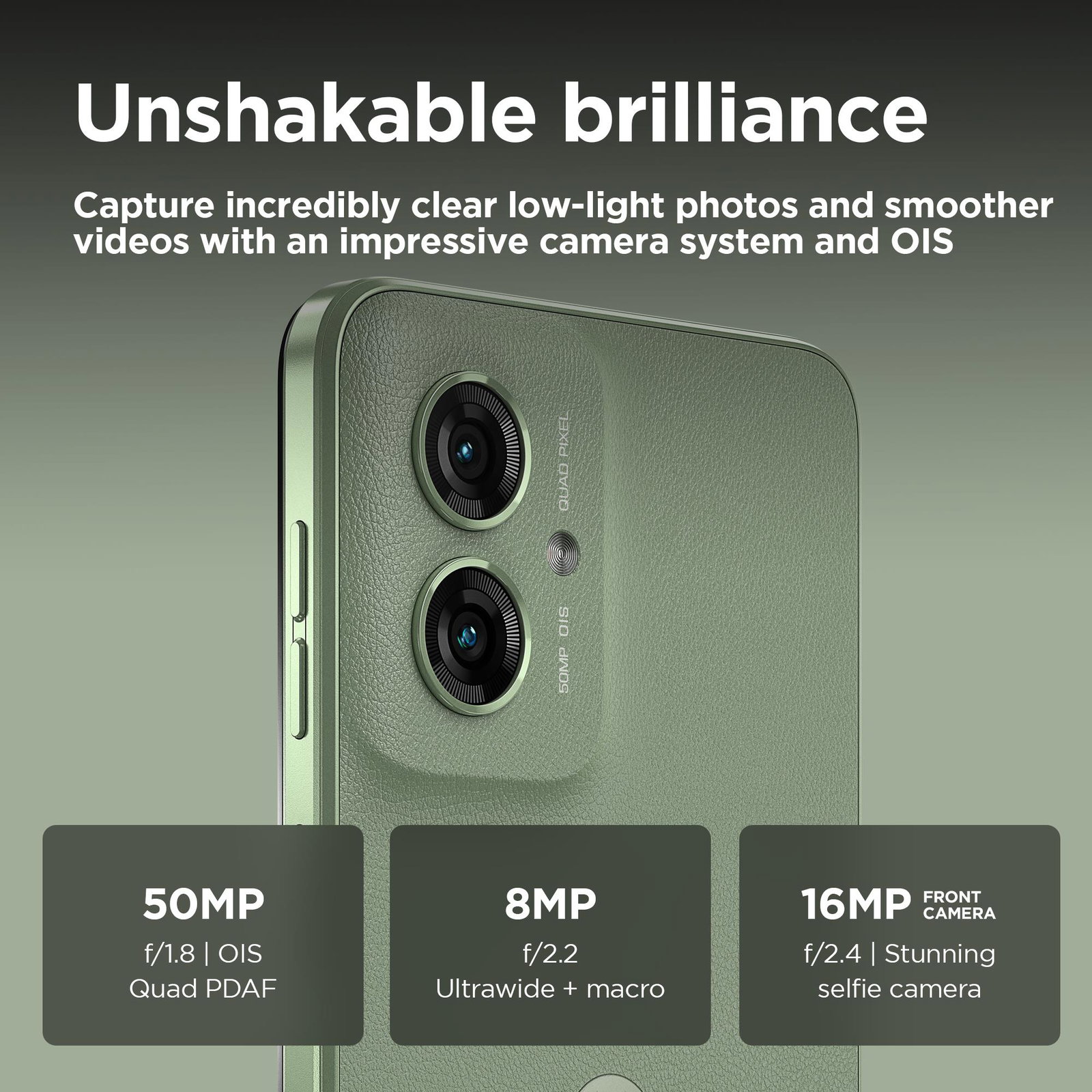 MOBILE PHONE MOTO G55 5G/8/256 GREEN XT24352 MOTOROLA