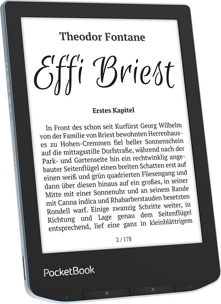 E-Reader POCKETBOOK Verse 6 1024x758 1xUSB-C Micro SD Wireless LAN Blue PB629-2-WW