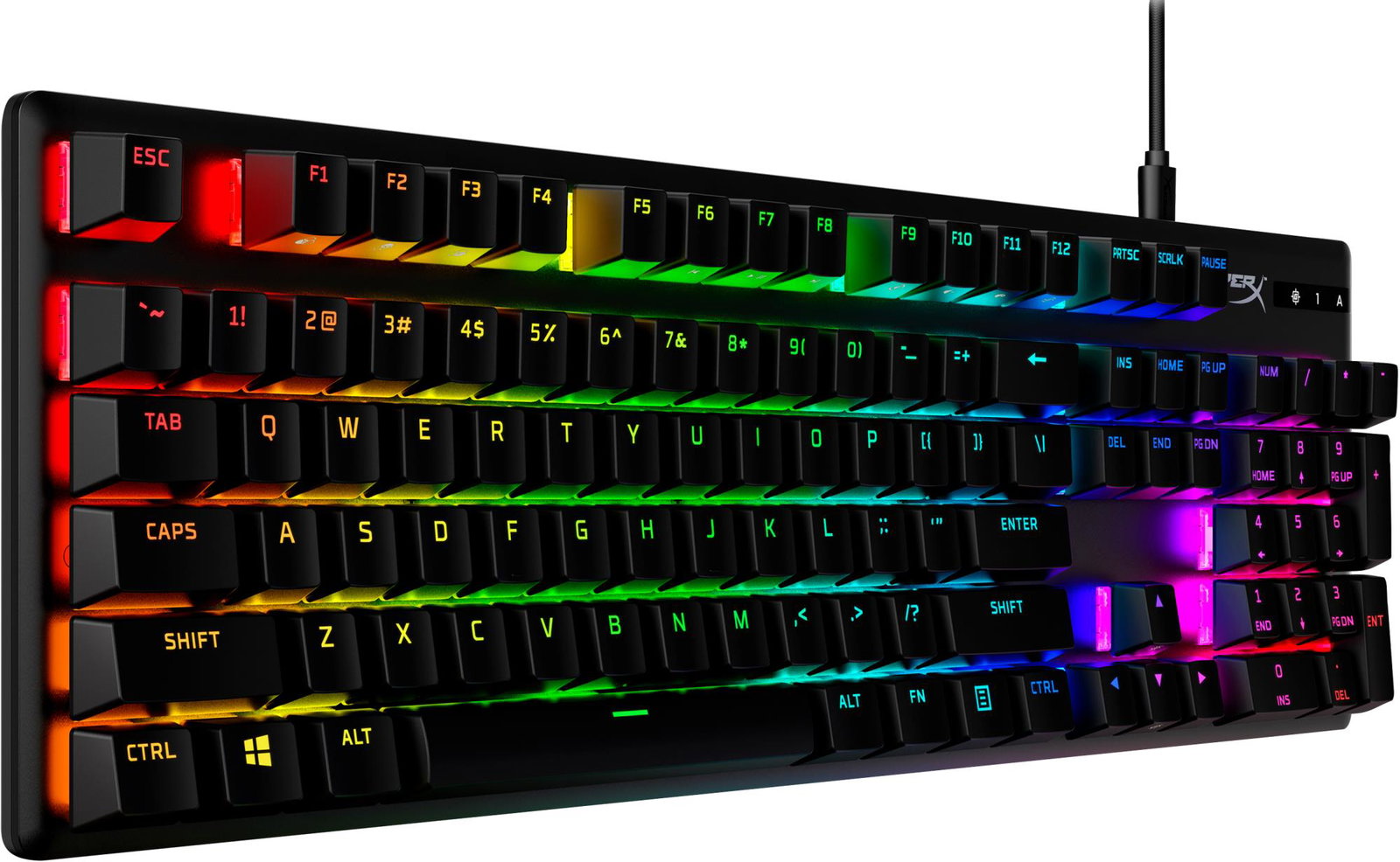 KEYBOARD ALLOY ORIGINS PBT HX/BLUE 639N4AA#ABA HYPERX