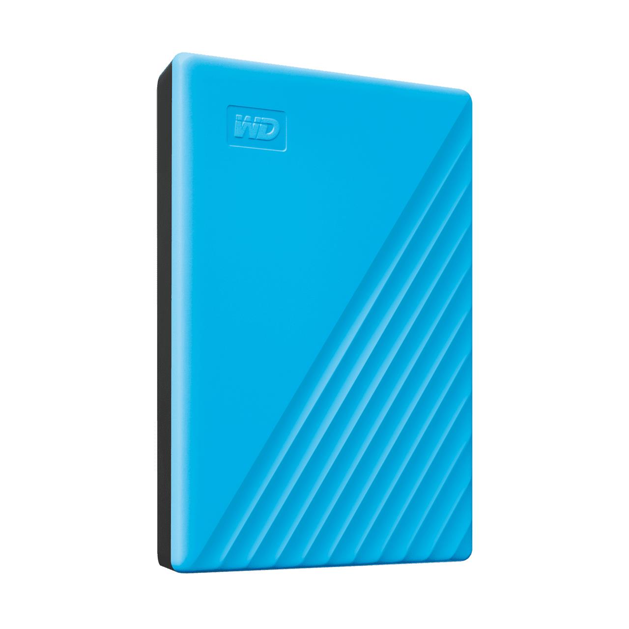 External HDD WESTERN DIGITAL My Passport 4TB USB 2.0 USB 3.0 USB 3.2 Colour Blue WDBPKJ0040BBL-WESN