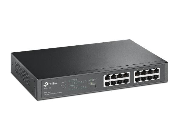 Switch TP-LINK Desktop/pedestal 16x10Base-T 100Base-TX 1000Base-T PoE+ ports 8 TL-SG1016PE
