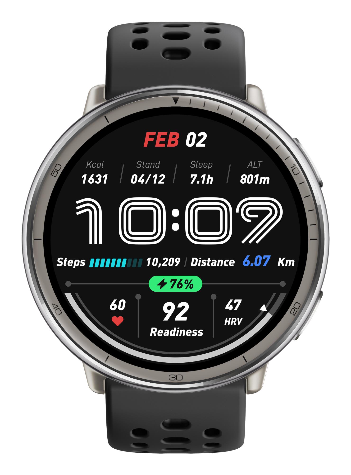 Amazfit W2433EU1N smartwatch / sport watch 3.35 cm (1.32