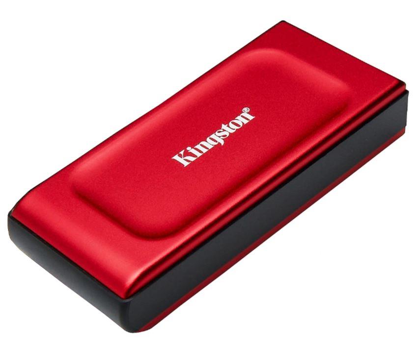 External SSD KINGSTON XS1000 2TB USB 3.2 Write speed 1000 MBytes/sec Read speed 1050 MBytes/sec SXS1000R/2000G
