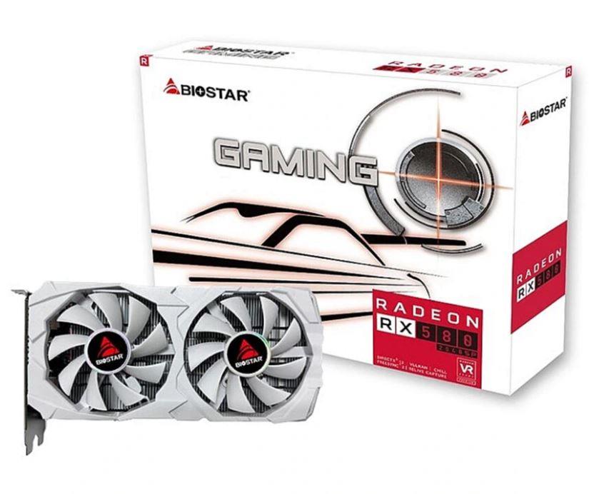 Graphics Card BIOSTAR AMD Radeon RX 580 8 GB GDDR5 256 bit PCI Express x16 3.0 VA5825RQ82