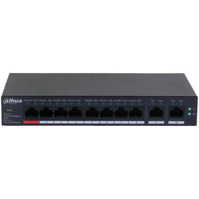 Switch DAHUA CS4010-8GT-110 Type L2 Desktop/pedestal 8x10Base-T 100Base-TX 1000Base-T PoE ports 8 DH-CS4010-8GT-110