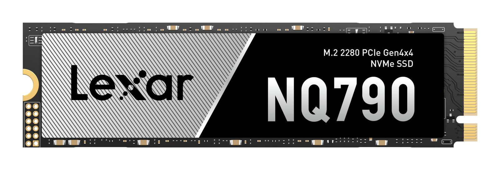 SSD LEXAR NQ790 2TB Heatsink M.2 PCIe Gen4 NVMe Write speed 6000 MBytes/sec Read speed 7000 MBytes/sec TBW 1200 TB MTBF 150000 hours LNQ790X002T-RNNNG