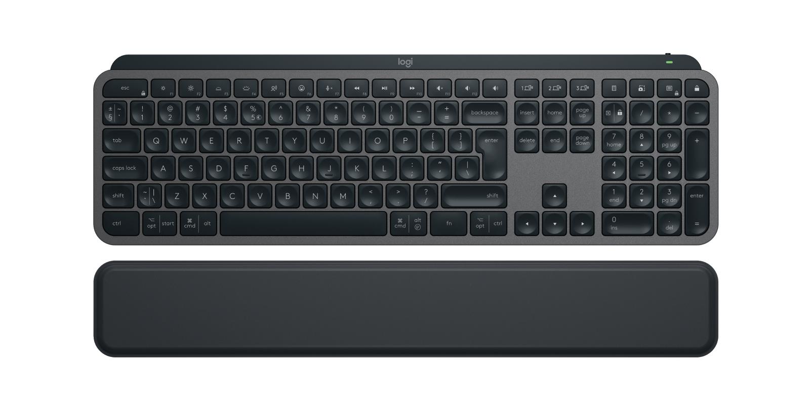 KEYBOARD WRL MX KEYS ENG/GRAPHITE 920-011589 LOGITECH