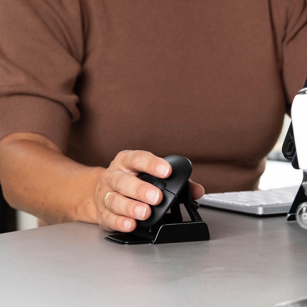 MOUSE USB OPTICAL WRL TWISTER/BLACK RGOTWBMWLBL R-GO TOOLS