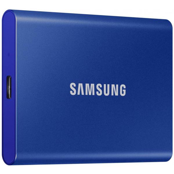 Samsung Portable SSD T7 1 TB USB Type-C 3.2 Gen 2 (3.1 Gen 2) Blue