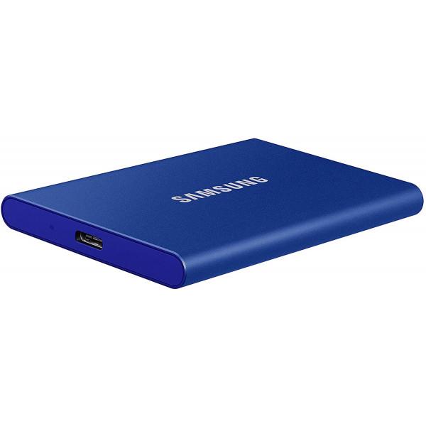 Samsung Portable SSD T7 1 TB USB Type-C 3.2 Gen 2 (3.1 Gen 2) Blue