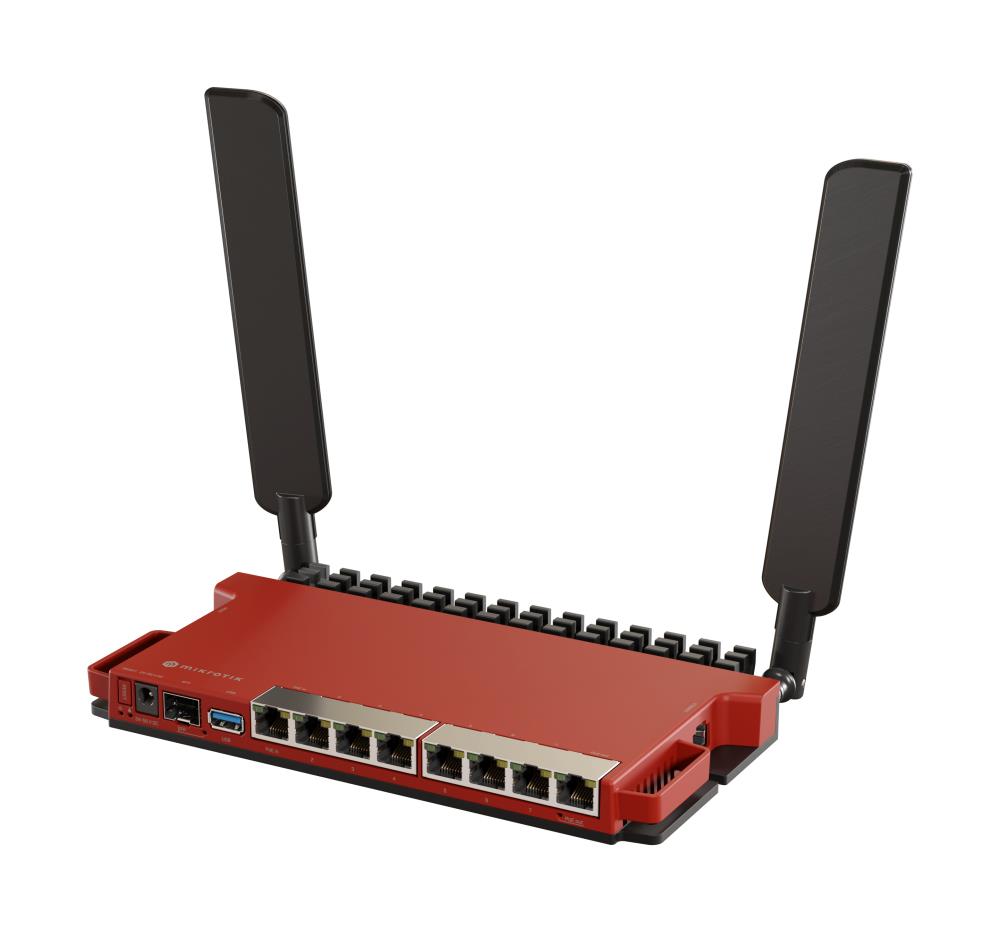 Wireless Router MIKROTIK Wireless Router Wi-Fi 6 IEEE 802.11ax USB 3.0 8x10/100/1000M 1xSPF Number of antennas 2 L009UIGS-2HAXD-IN