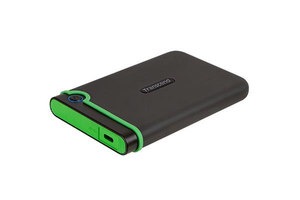 External HDD TRANSCEND StoreJet TS2TSJ25M3C 2TB USB 3.1 Colour Green TS2TSJ25M3C