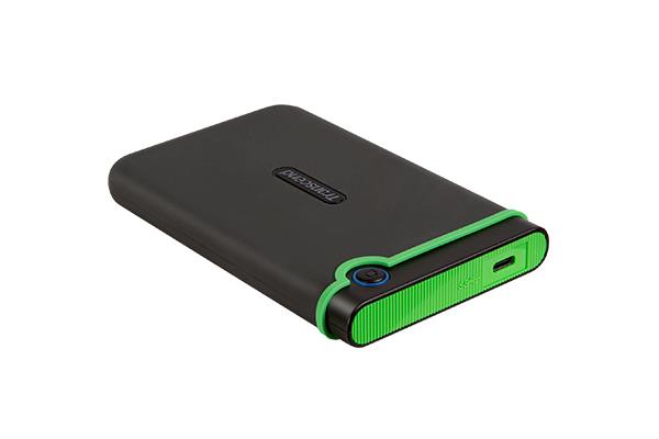 External HDD TRANSCEND StoreJet TS2TSJ25M3C 2TB USB 3.1 Colour Green TS2TSJ25M3C