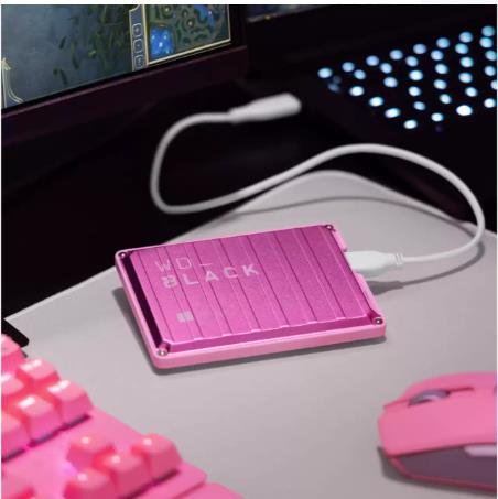 External HDD WESTERN DIGITAL P10 Game Drive WDBA2W0020BPK-WESN 2TB USB 3.2 Colour Pink WDBA2W0020BPK-WES1