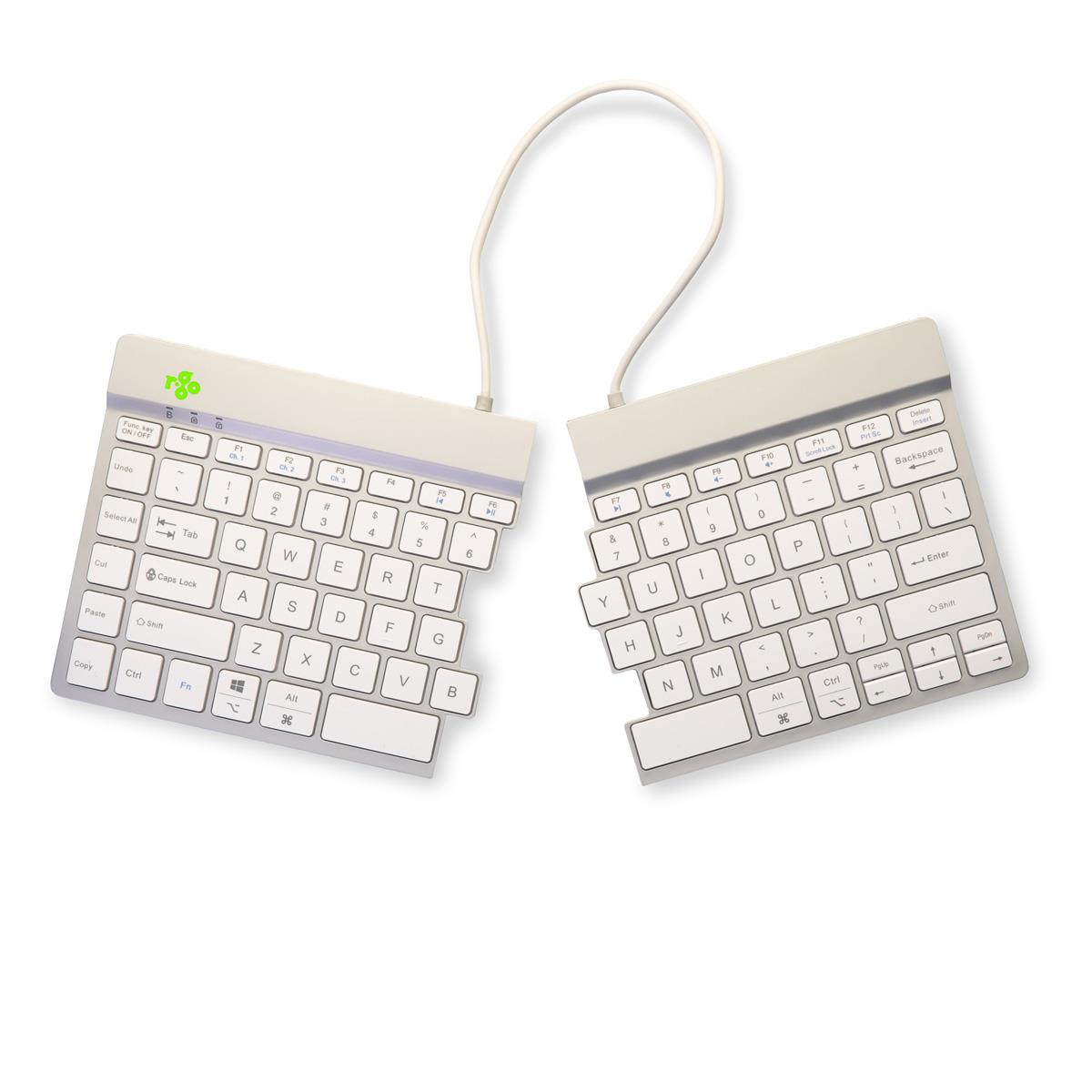 KEYBOARD WRL COMPACT BREAK/WHITE RGOSBUSWLWH R-GO TOOLS