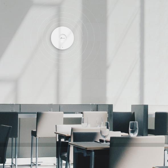 Access Point TP-LINK Omada 2976 Mbps IEEE 802.11a/b/g IEEE 802.11n IEEE 802.11ac IEEE 802.11ax 1xRJ45 EAP653