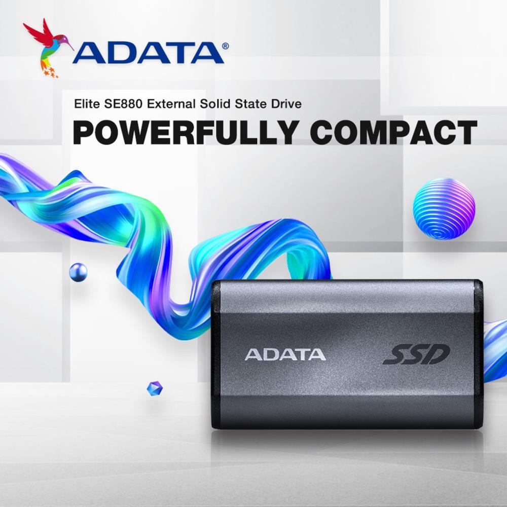 ADATA SE880 1 TB USB Type-C 3.2 Gen 2 (3.1 Gen 2) Grey