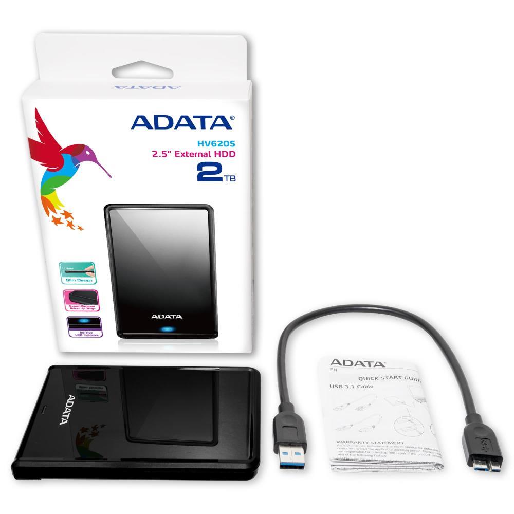 ADATA AHV620S-2TU3-CBK external hard drive 2 TB 2.5