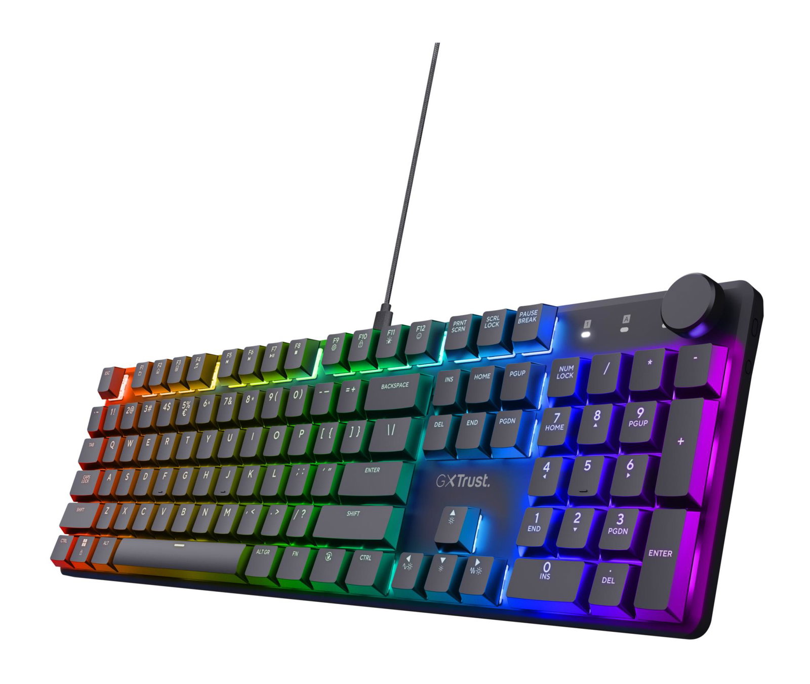 KEYBOARD USB GXT866 TORIX/EN 24910 TRUST