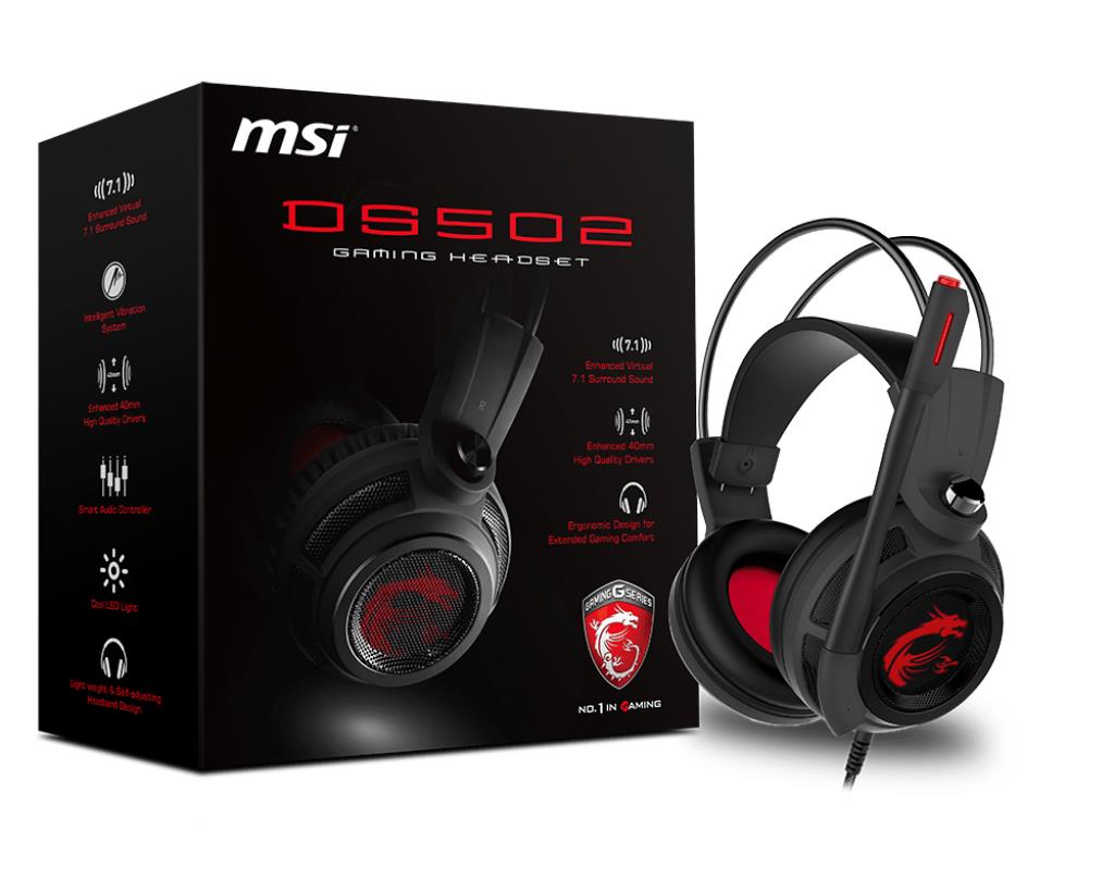 HEADSET/DS502 GAMING MSI