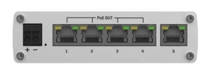 Switch TELTONIKA TSW101000000 PoE ports 4 60 Watts TSW101