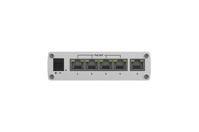 Switch TELTONIKA TSW101000000 PoE ports 4 60 Watts TSW101