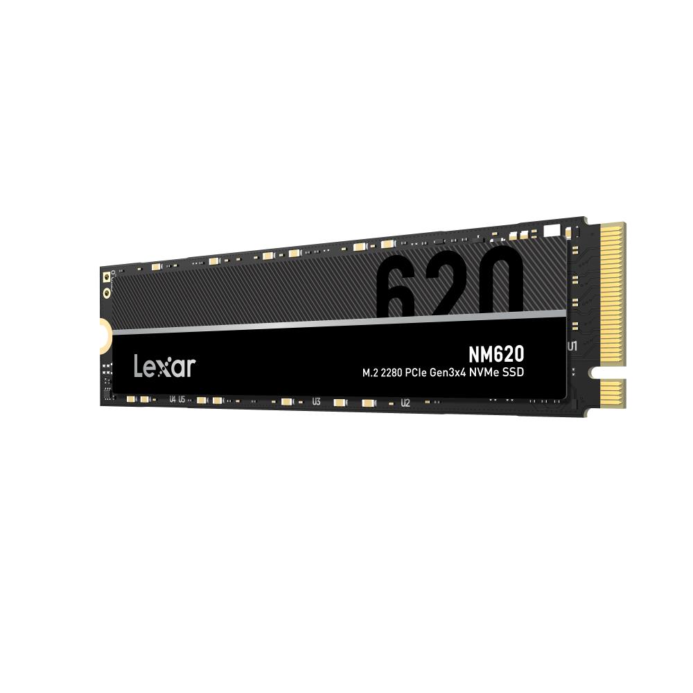 SSD LEXAR NM620 1TB M.2 PCIE NVMe Write speed 3000 MBytes/sec Read speed 3300 MBytes/sec MTBF 1500000 hours LNM620X001T-RNNNG