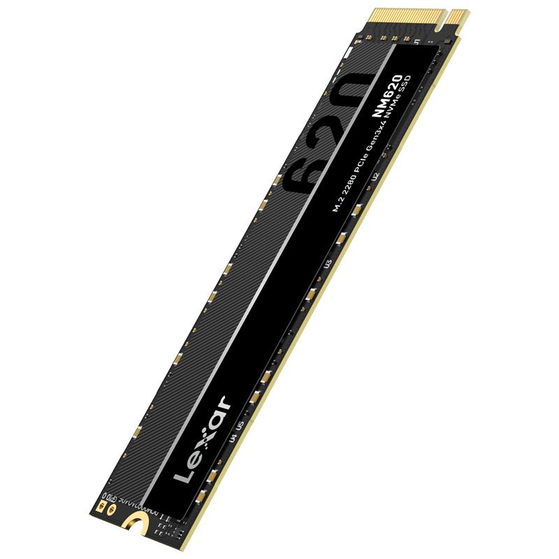 SSD LEXAR NM620 1TB M.2 PCIE NVMe Write speed 3000 MBytes/sec Read speed 3300 MBytes/sec MTBF 1500000 hours LNM620X001T-RNNNG