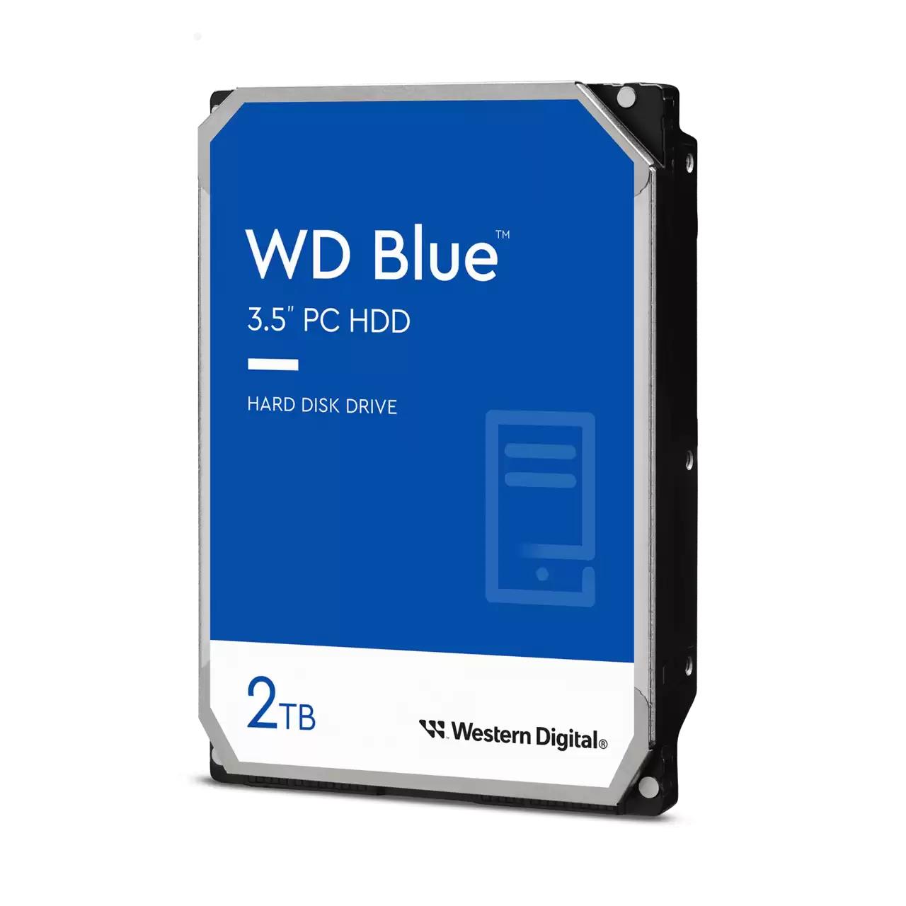 HDD WESTERN DIGITAL Blue 2TB SATA 3.0 64 MB 5400 rpm 3,5 WD20EARZ