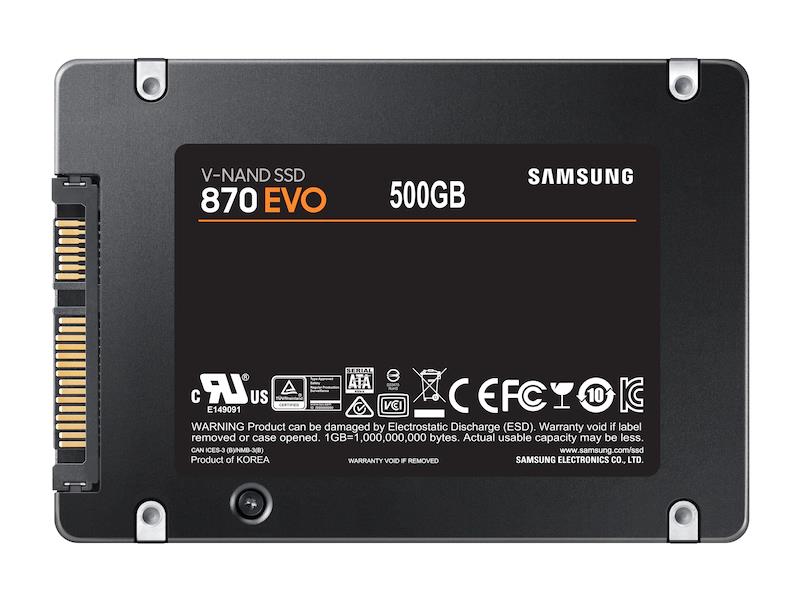 Samsung 870 EVO 500 GB 2.5