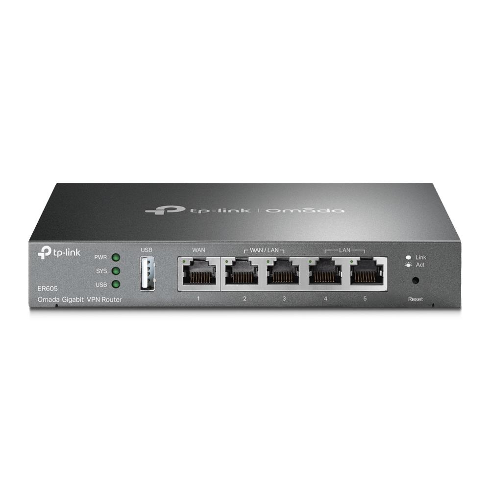 NET ROUTER 1000M 5P VPN/OMADA ER605 TP-LINK