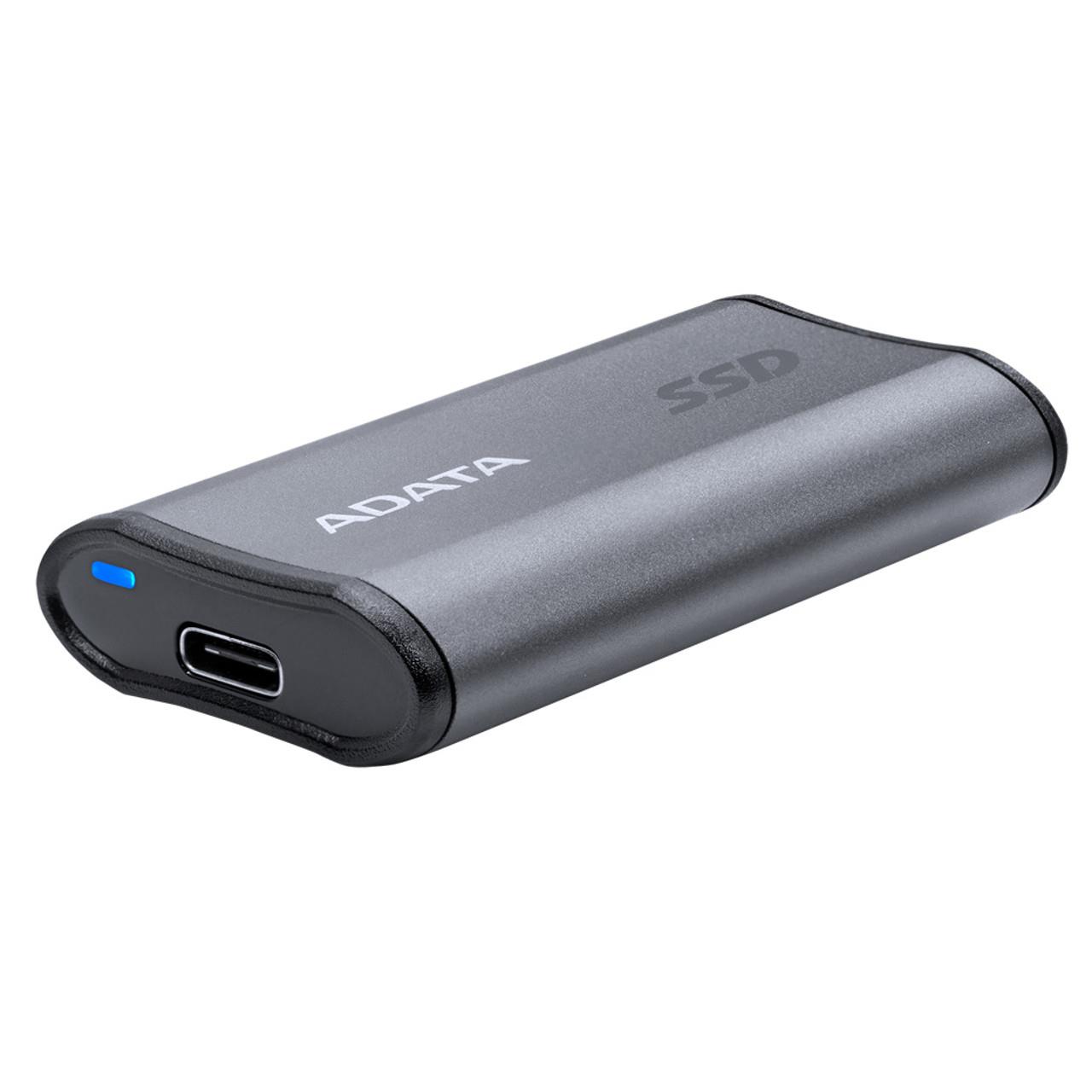 External SSD ADATA SE880 500GB USB-C Write speed 2000 MBytes/sec Read speed 2000 MBytes/sec AELI-SE880-500GCGY