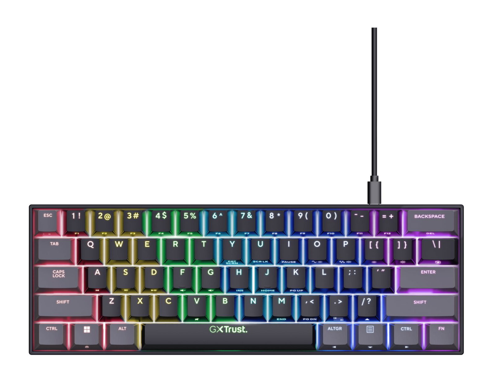 KEYBOARD USB GAMING GXT867/ACIRA MINI 24882 TRUST