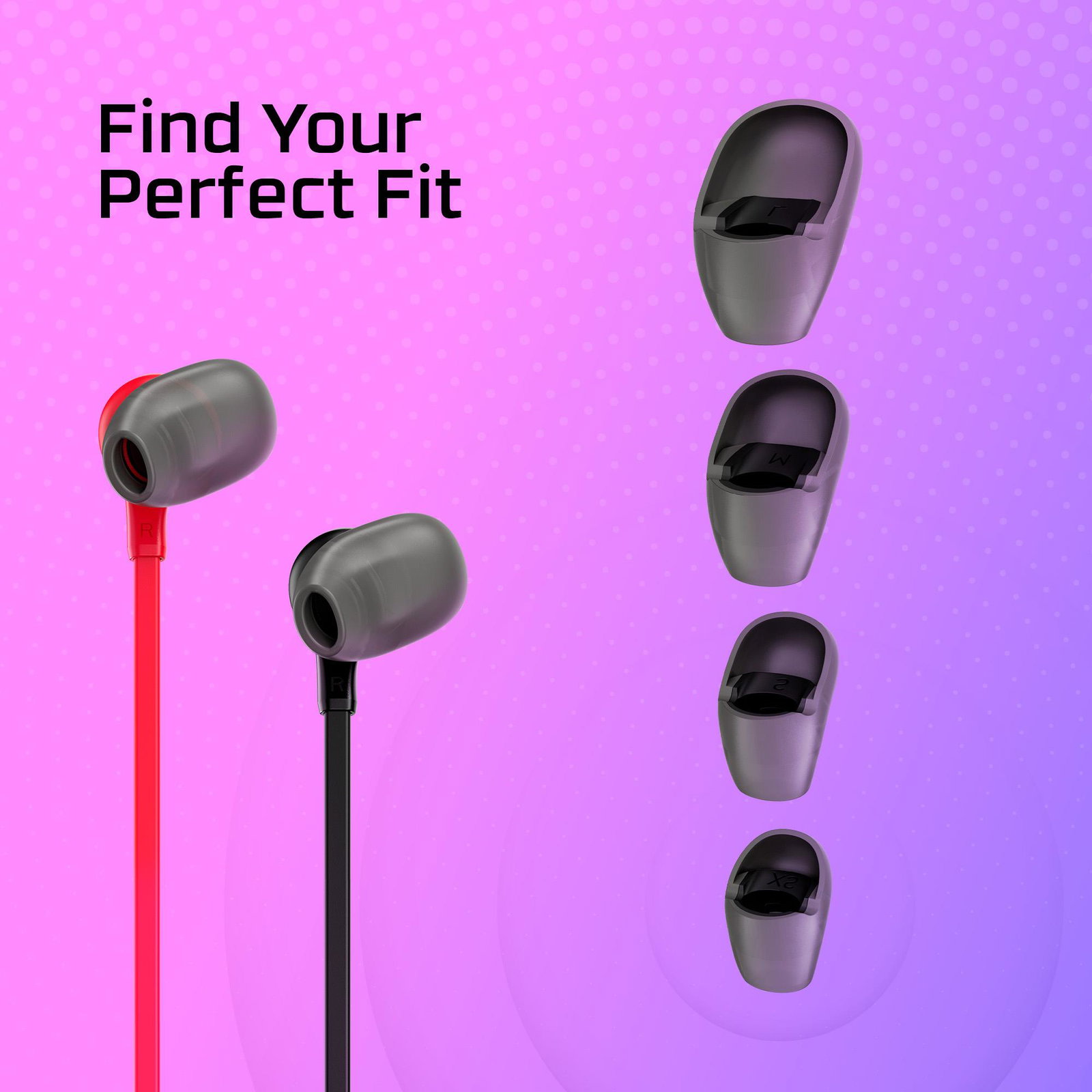HEADSET HYPERX CLOUD EARBUDS/II RED 705L8AA HYPERX