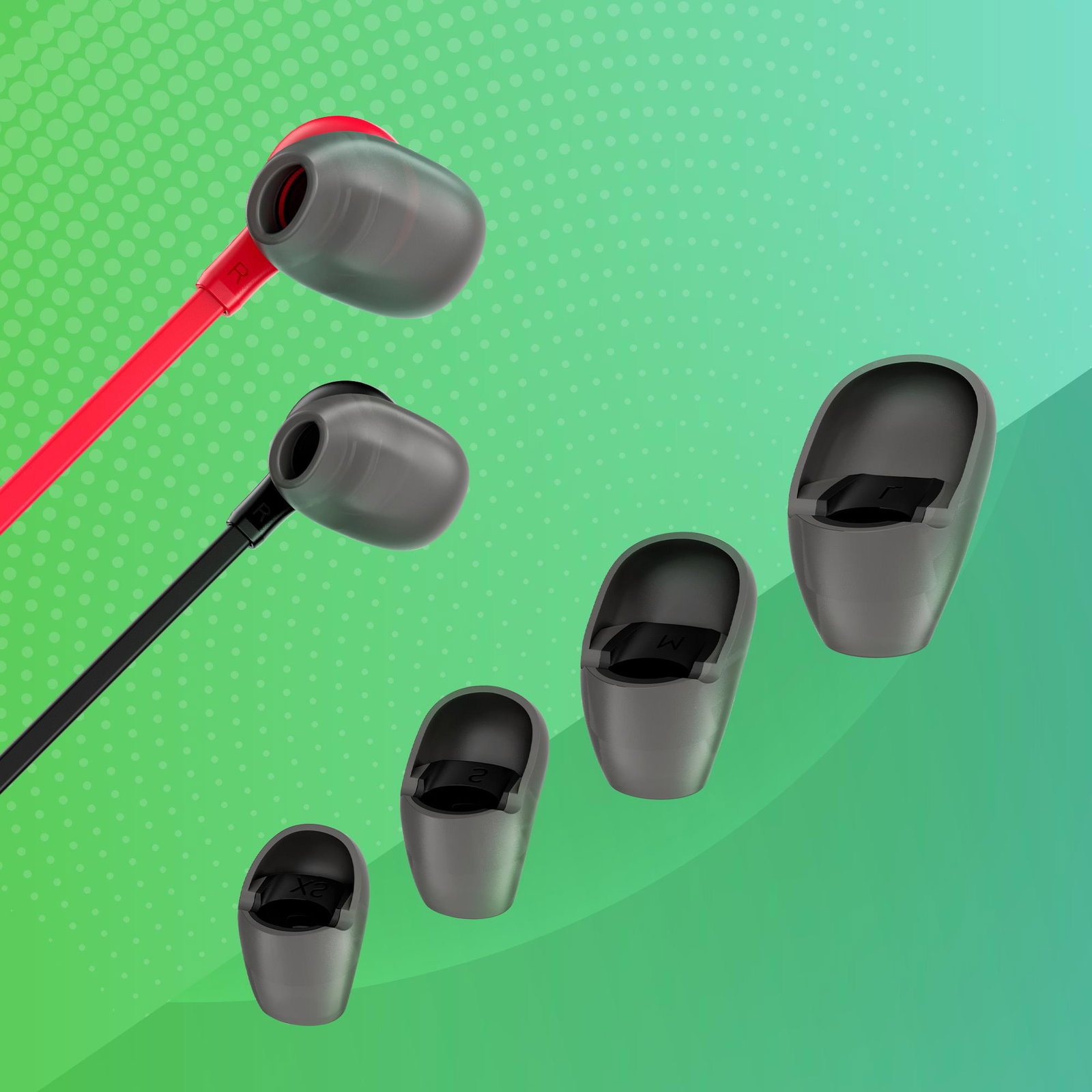 HEADSET HYPERX CLOUD EARBUDS/II BLK 70N24AA HYPERX