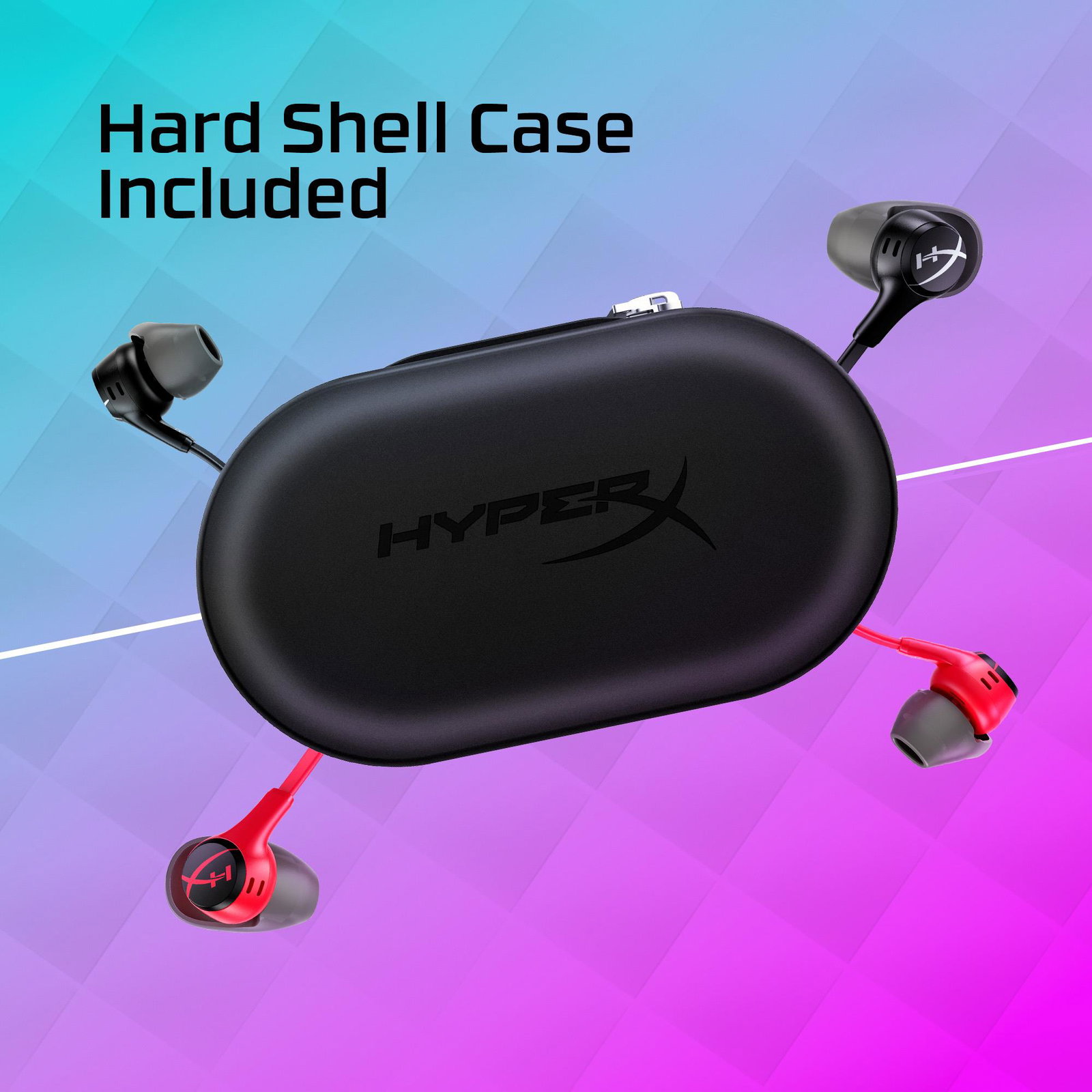 HEADSET HYPERX CLOUD EARBUDS/II BLK 70N24AA HYPERX