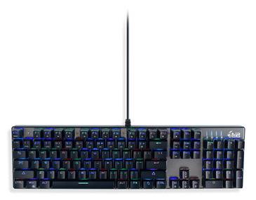 KEYBOARD GS101 BLACK/SILVER/MRGS101-UK MEDIARANGE