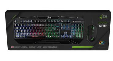 KEYBOARD+ MOUSE GS102 BLACK/MRGS102-UK MEDIARANGE