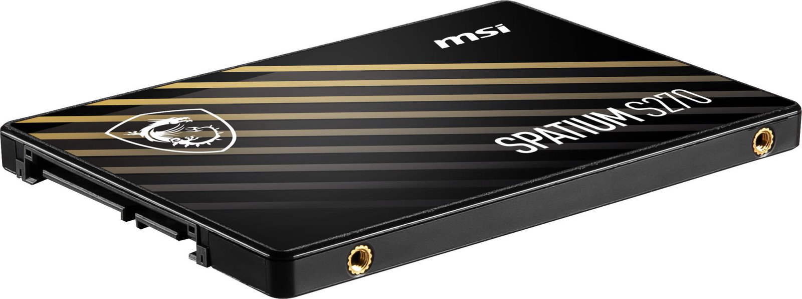 SSD MSI SPATIUM S270 480GB SATA 3D NAND Write speed 450 MBytes/sec Read speed 500 MBytes/sec 2,5 TBW 250 TB MTBF 2000000 hours S78-440E350-P83