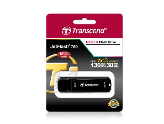 MEMORY DRIVE FLASH USB3 64GB/750 TS64GJF750K TRANSCEND