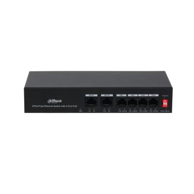 Switch DAHUA PFS3006-4ET-36 PoE ports 4 36 Watts DH-PFS3006-4ET-36