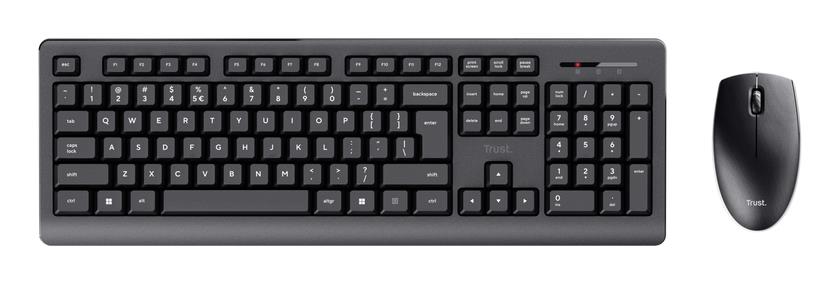 KEYBOARD +MOUSE WRL PRIMO SET/ENG 25347 TRUST