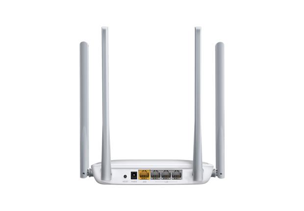 Wireless Router MERCUSYS Wireless Router 300 Mbps IEEE 802.11b IEEE 802.11g IEEE 802.11n 1 WAN 3x10/100M LAN \ WAN ports 4 Number of antennas 4 MW325R