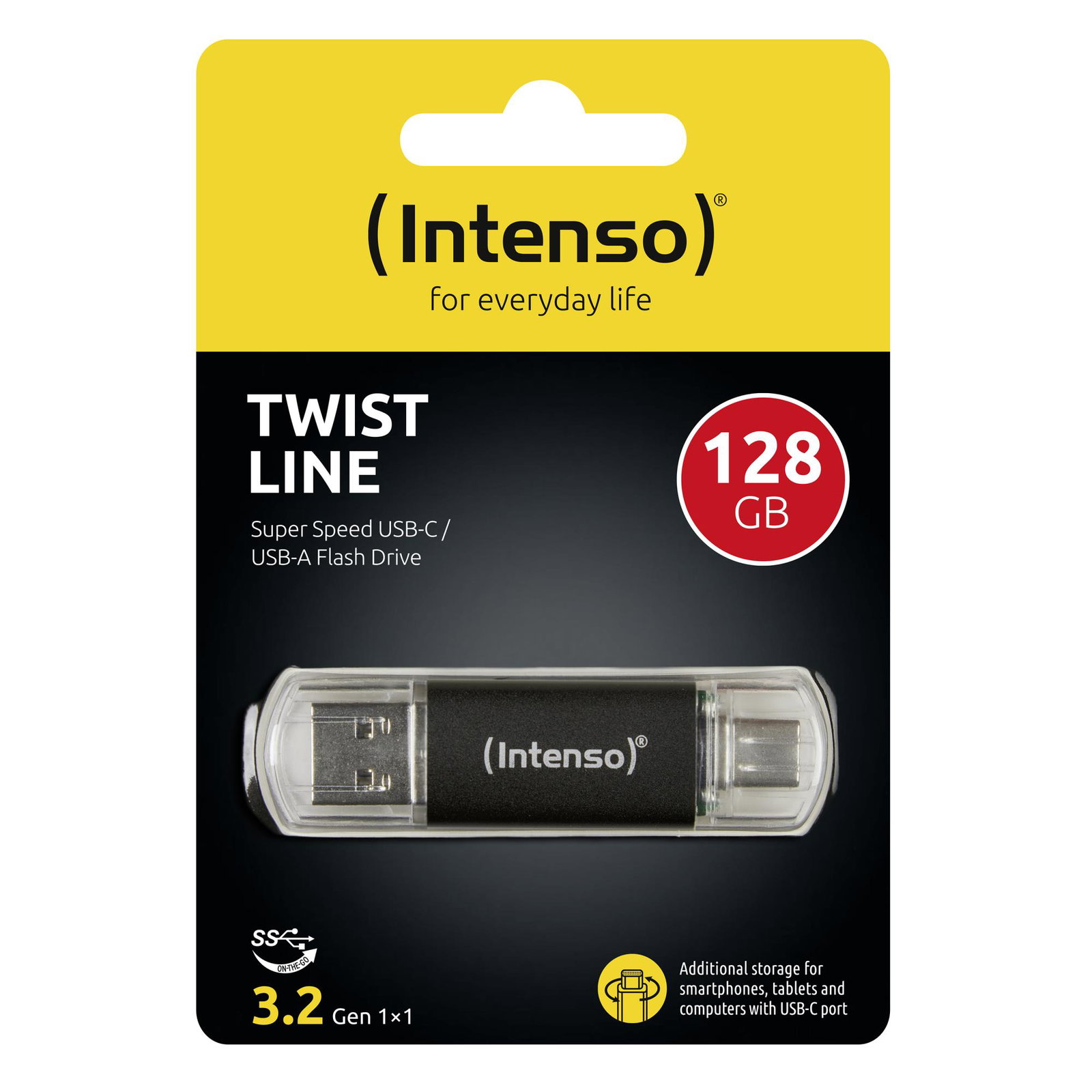 MEMORY DRIVE FLASH USB3.2/128GB 3539491 INTENSO