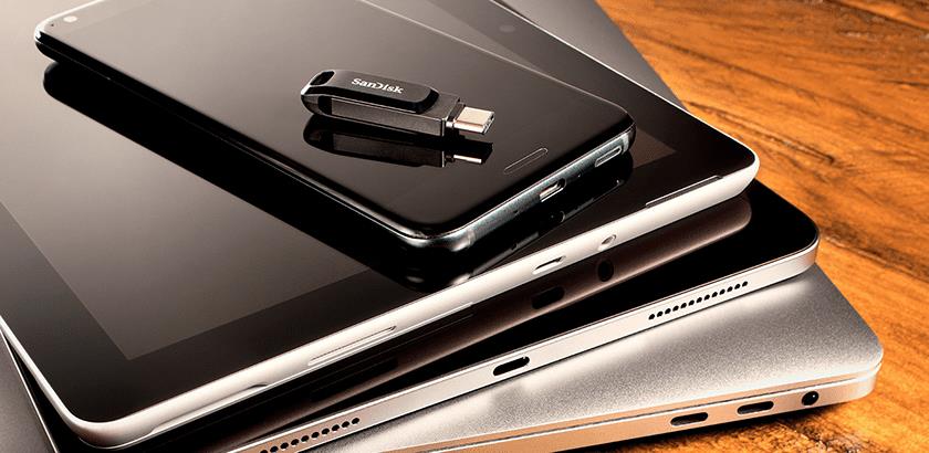 MEMORY DRIVE FLASH USB-C 64GB/SDDDC3-064G-G46 SANDISK