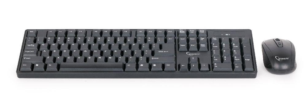 KEYBOARD +MOUSE WRL ENG/DESKTOP KBS-W-01 GEMBIRD