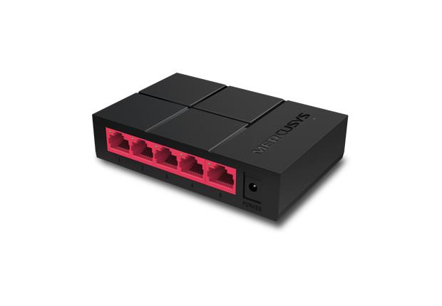 Switch MERCUSYS MS105G Desktop/pedestal 5x10Base-T 100Base-TX 1000Base-T MS105G