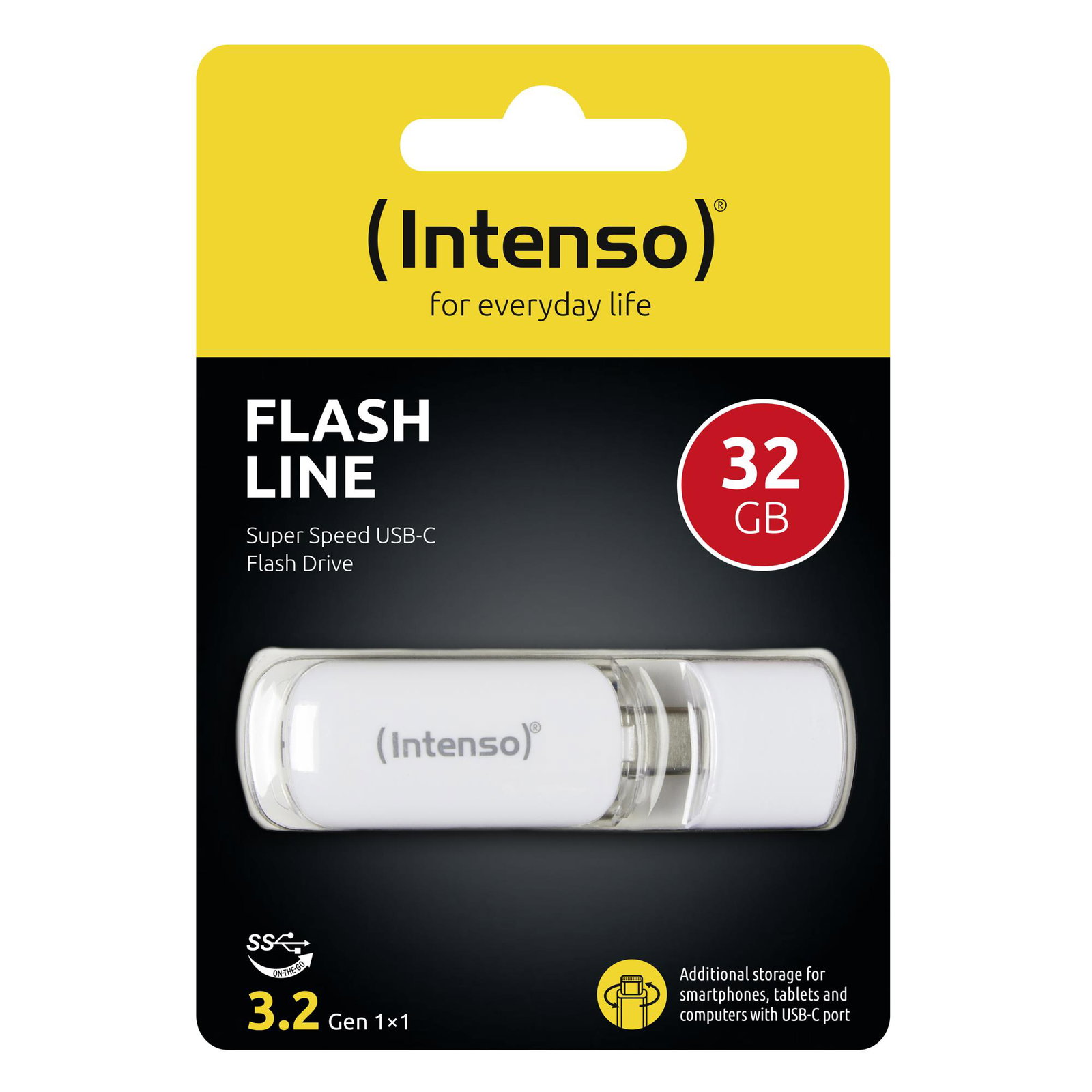 MEMORY DRIVE FLASH USB-C 32GB/3538480 INTENSO