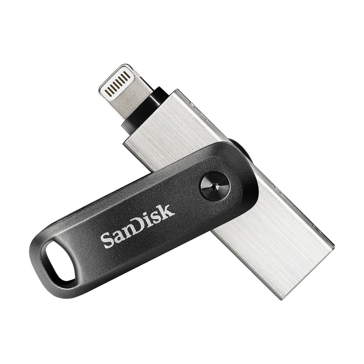 iXpand Go 64GB USB 3.0 Lightning Black Silver