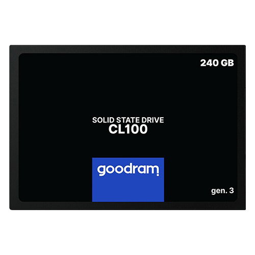 GOODRAM SSD 240 GB SATA III 520 MB/s 400 MB/s Black